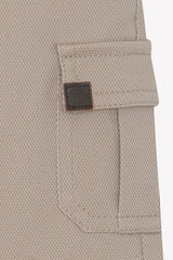Pants - Mocha Cotton Piqué