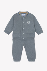 Jogging Suit - Mottled Grey