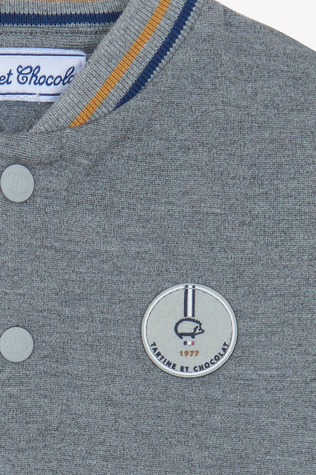 Jogging Suit - Mottled Grey