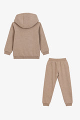 Hooded Jogging Suit - Mocha
