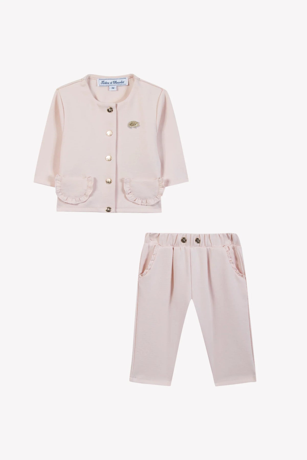 Jogging Suit - Pale Pink