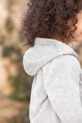 Jogging Suit - Mottled Grey Bows