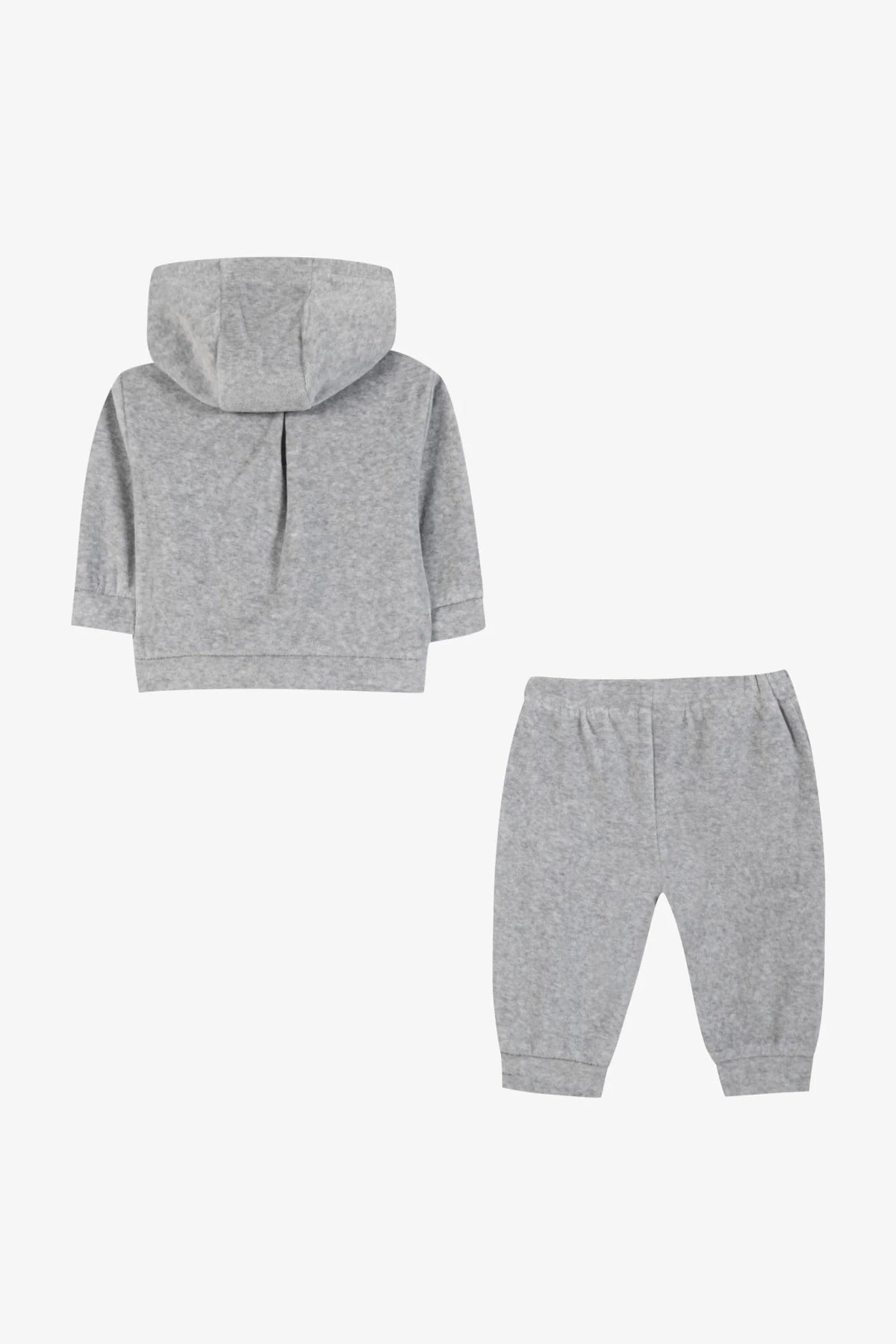 Jogging Suit - Mottled Grey Bows
