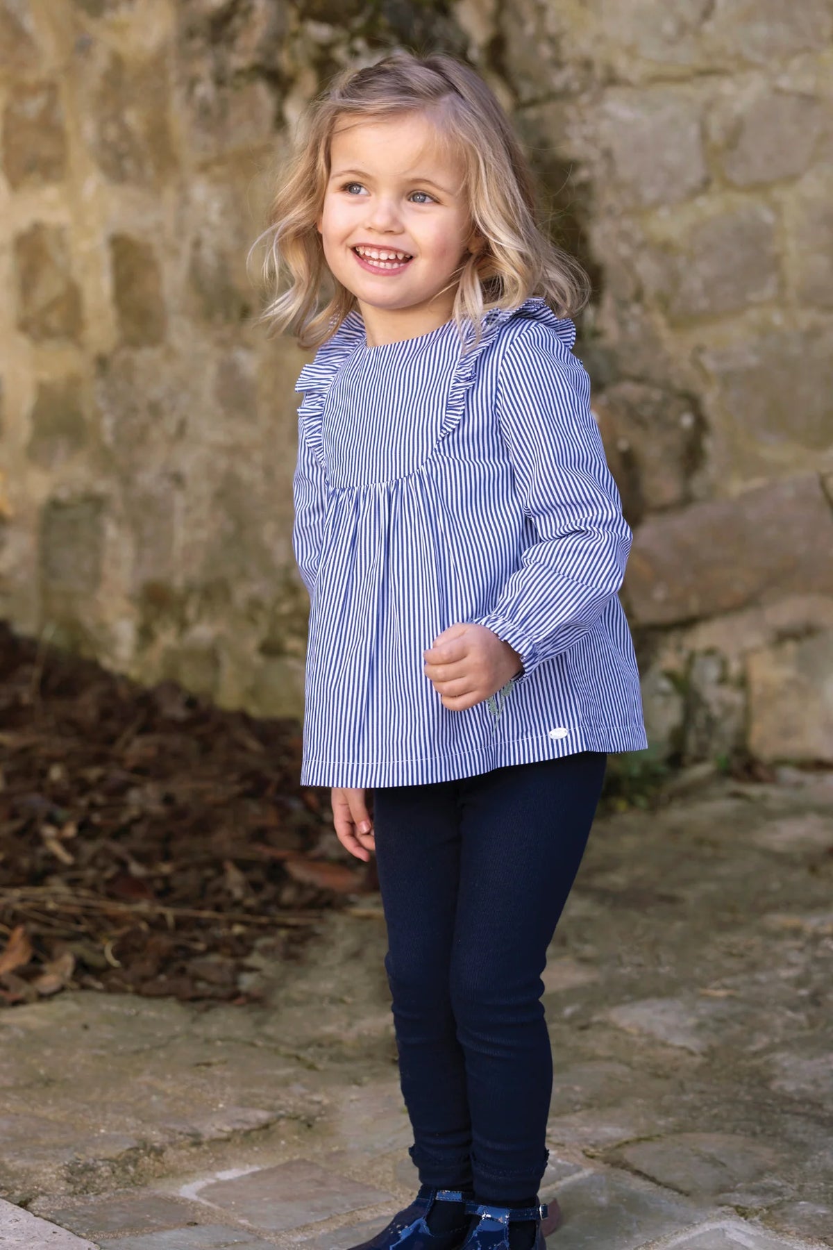 Set - Nuage Cotton Ruffled Sleeves