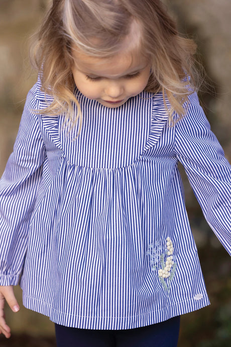 Set - Nuage Cotton Ruffled Sleeves