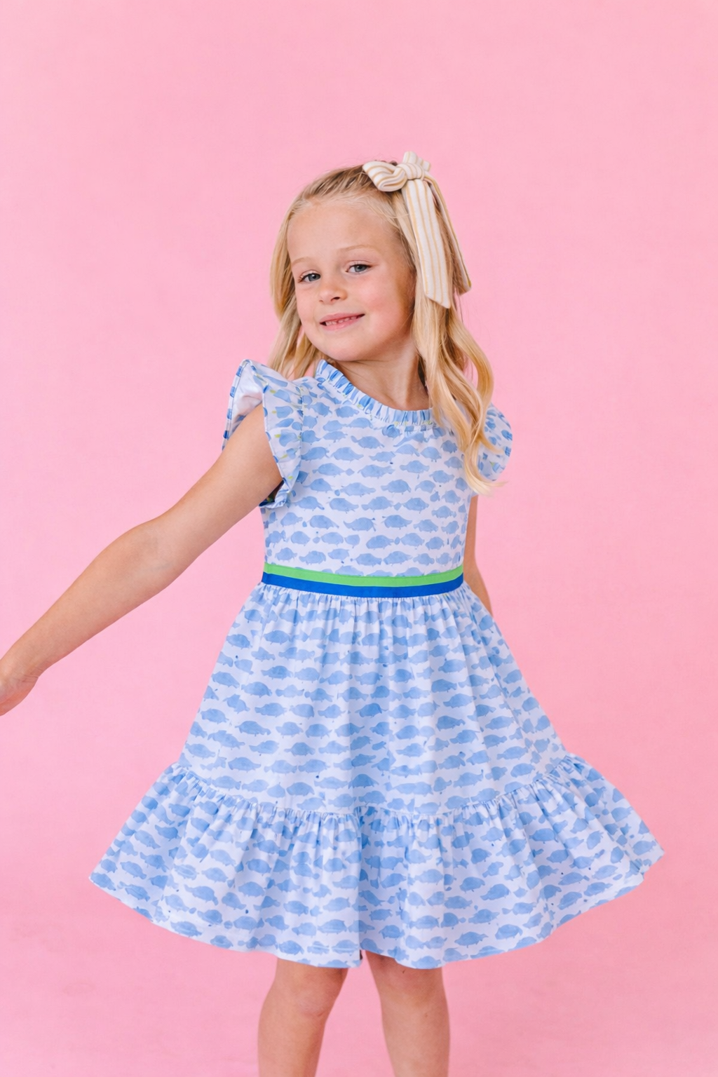 Ruffle Dress - Off The Hook