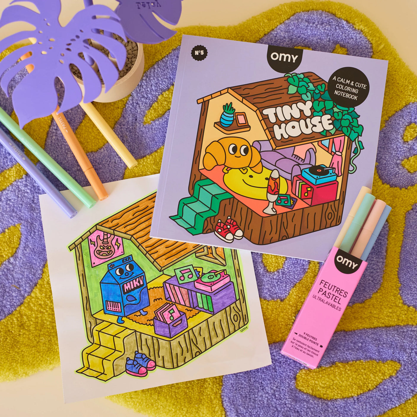 Coloring Book - Tiny House