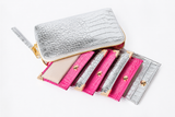 Medium Jewelry Pouch - Silver