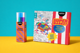 Set of Giant Poster Supermarket with 16 Magic Markers