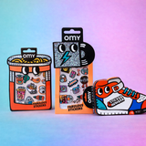 Combo Set Sticker by Number NoteBook Street  & 2 Fabulous Stickers - Noodle & Music