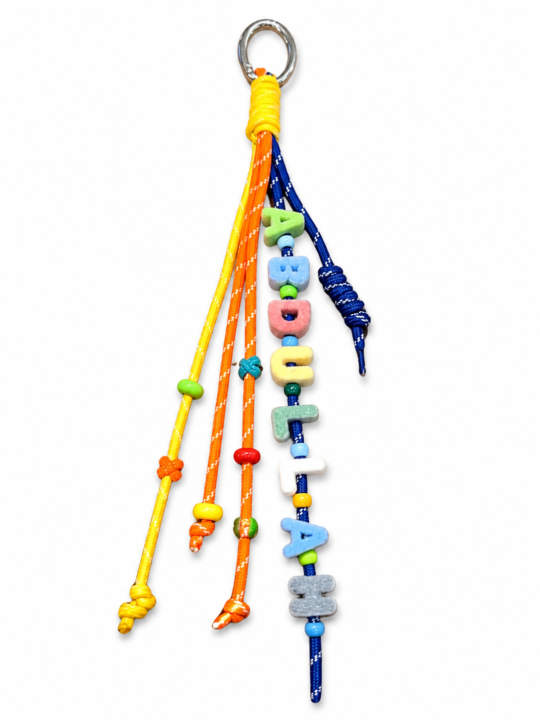 Alphabet Pop Personalized Bag Charm