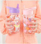 Tritan Water Bottle - 450ml - Princesses