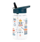 Tritan Water Bottle - 450ml - Robots