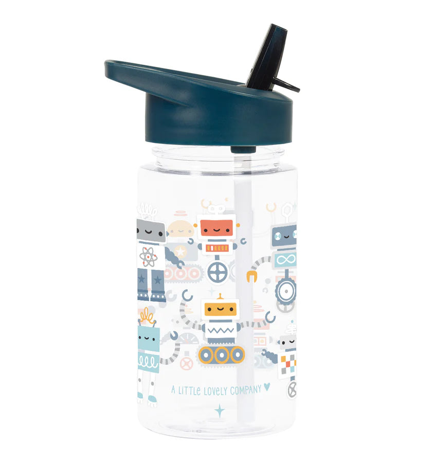 Tritan Water Bottle - 450ml - Robots