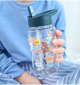 Tritan Water Bottle - 450ml - Robots