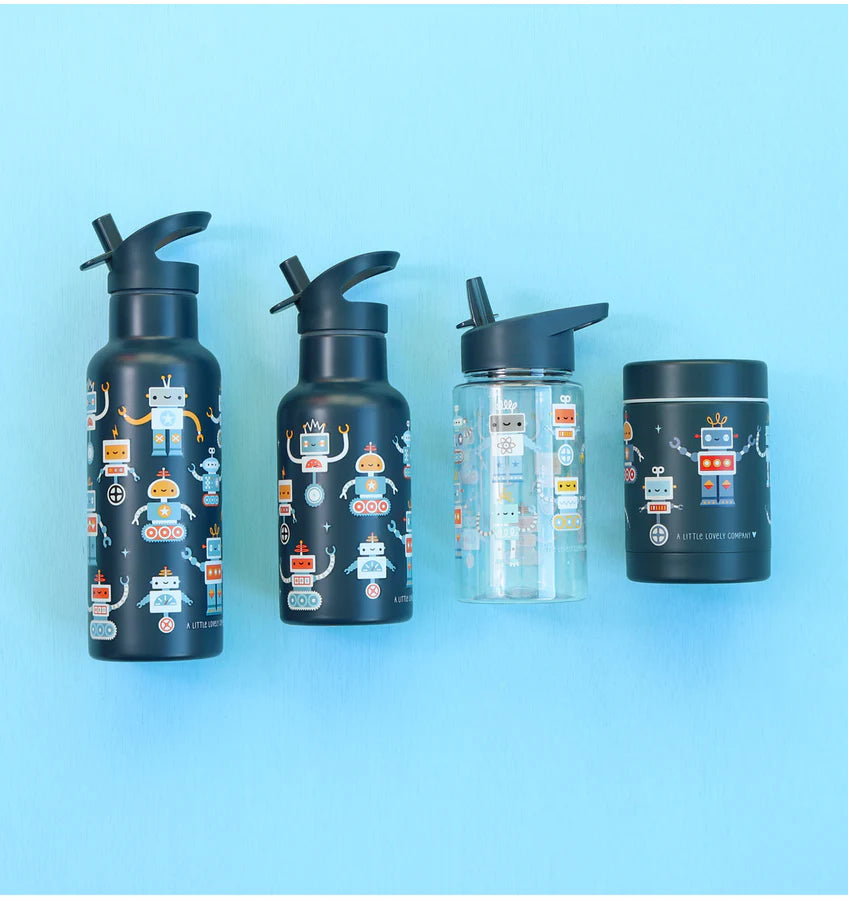 Tritan Water Bottle - 450ml - Robots
