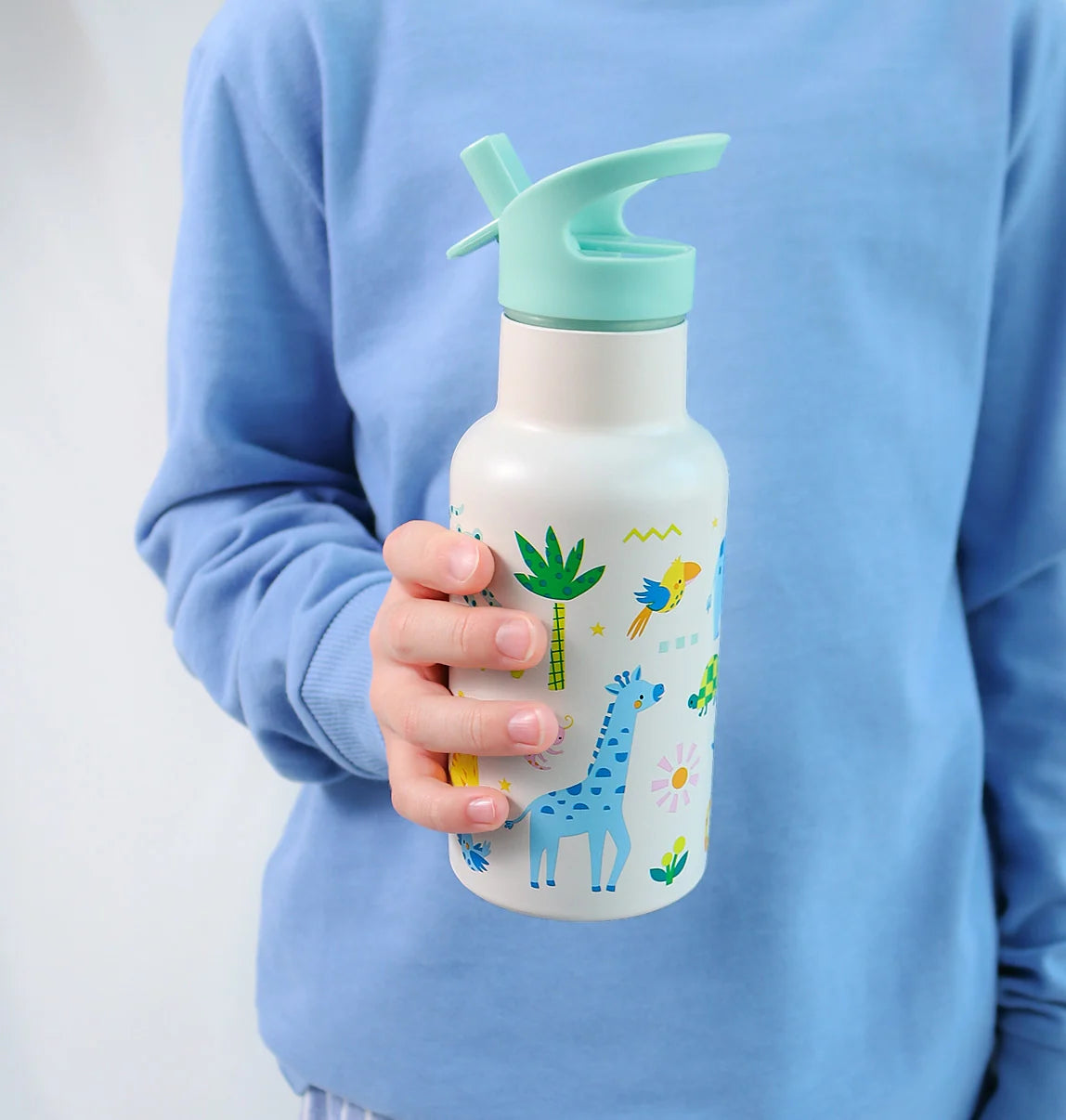 Stainless Steel Drink Bottle (350Ml) - Jungle
