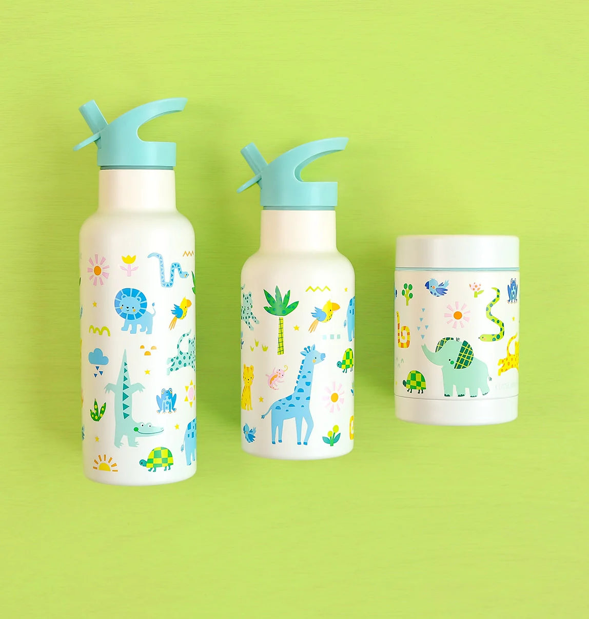 Stainless Steel Drink Bottle (350Ml) - Jungle