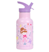 Stainless Steel Drink Bottle (350Ml) - Princesses