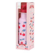 Stainless Steel Water Bottle 500ml - Cherries