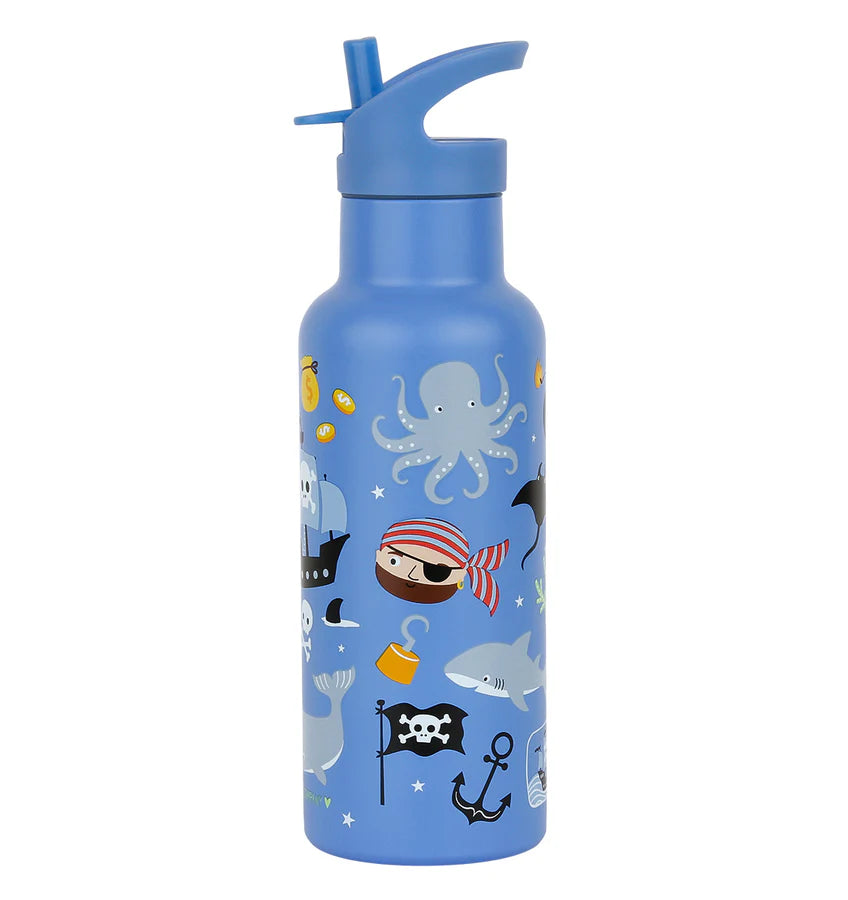 Stainless Steel Water Bottle 500ml - Pirates