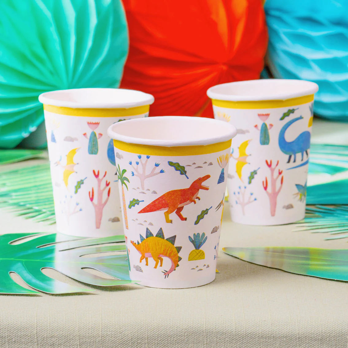 Dinosaur Cups