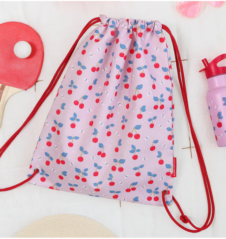 Drawstring bag - Cherries