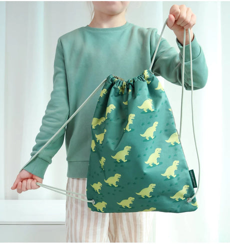 Drawstring bag - Dinosaur