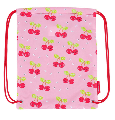 Drawstring Bag - Happy Cherries