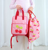 Drawstring Bag - Happy Cherries