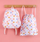 Drawstring bag - Hearts