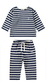 Edarko Sweat and Pants set - Oceanic Stripes