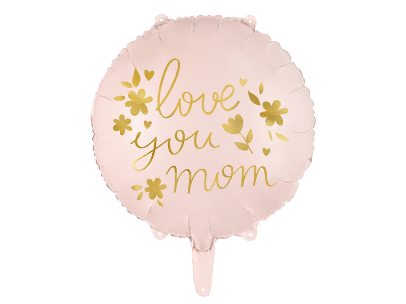 Foil Balloon I Love You Mom 18"