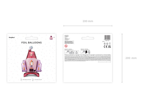 Air Filled Standing foil balloon Haunted House