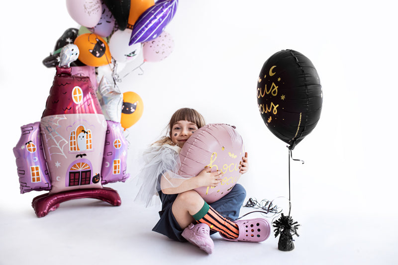 Foil balloon Hocus Pocus, 18", black