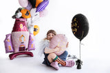 Foil balloon Hocus Pocus, 18", black