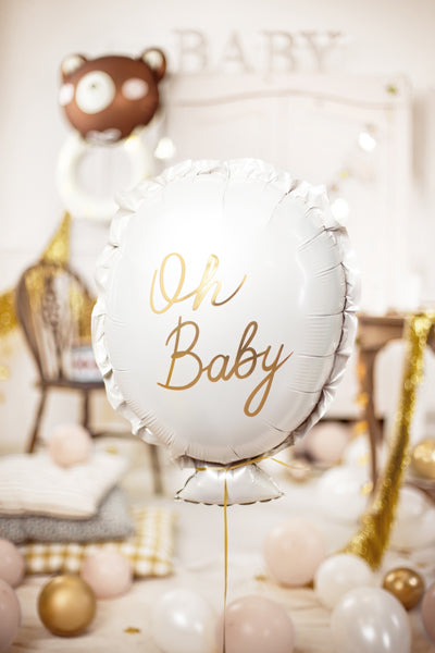 Foil balloon Oh baby 21"