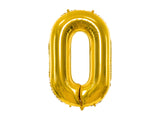 Gold Foil Number Balloon - 86cm