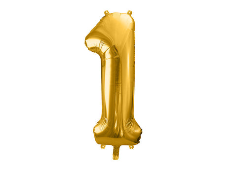 Gold Foil Number Balloon - 86cm