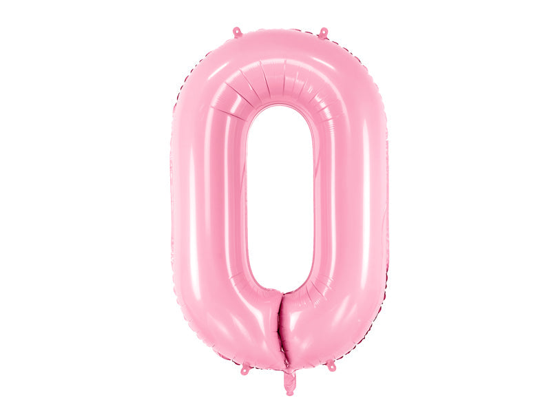Pink Foil Number Balloon - 86cm