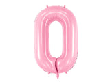 Pink Foil Number Balloon - 86cm