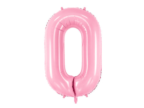 Pink Foil Number Balloon - 86cm