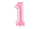Pink Foil Number Balloon - 86cm