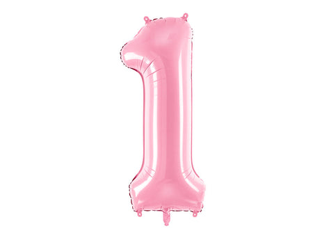 Pink Foil Number Balloon - 86cm
