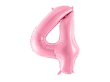 Foil Balloon Number ''4'' - Pink 86cm