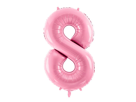Pink Foil Number Balloon - 86cm