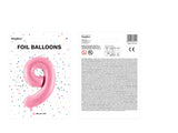 Foil Balloon Number ''9'' - Pink 86cm