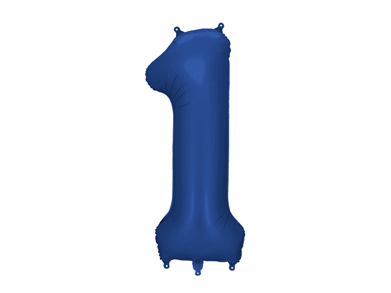 Foil Balloon Number ''1'' - Navy 86cm