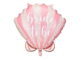 Foil balloon Seashell Bride to be 20"