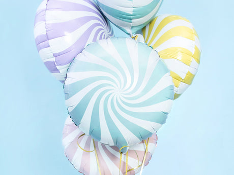Foil Balloon Candy 18", light blue